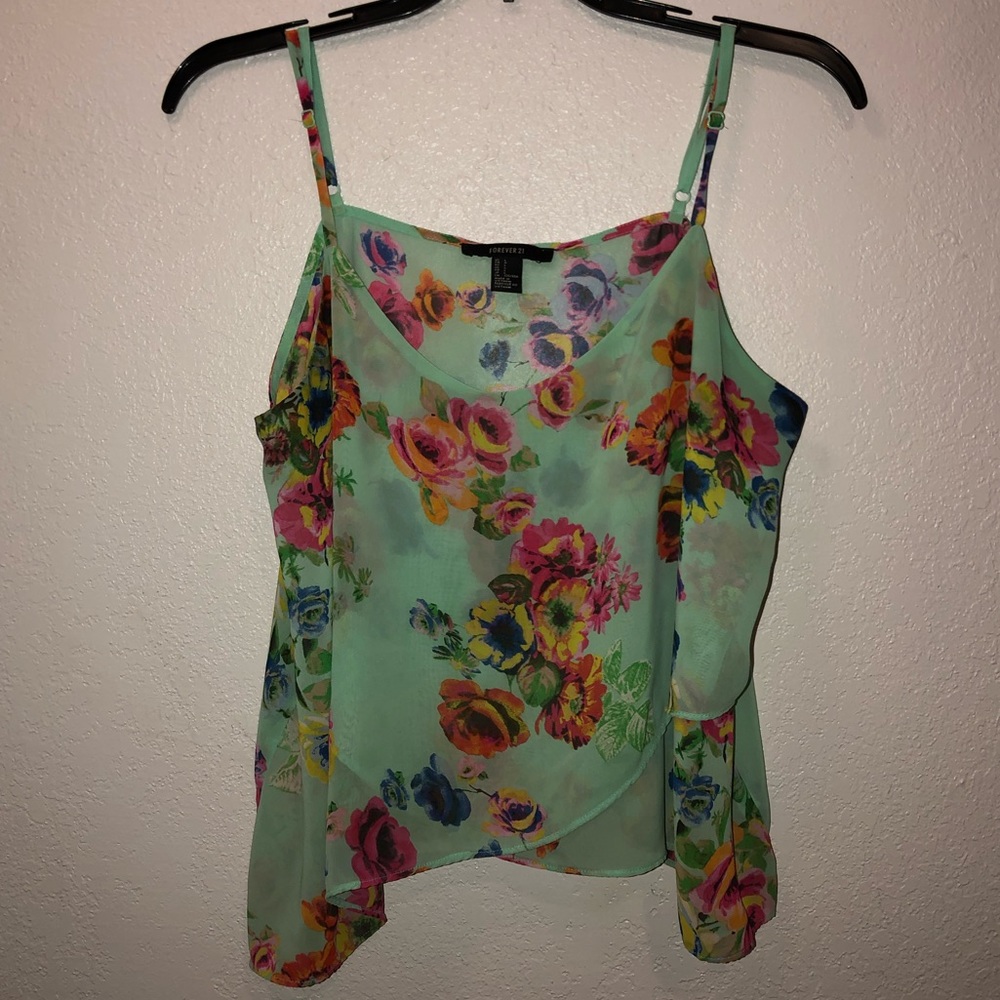 Floral F21 top